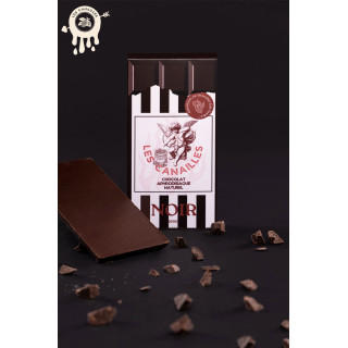 Tablette de chocolat aphrodisiaque noir intense 100g à laisser fondre en bouche