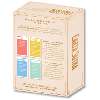 Jeu de 220 cartes Carta Sutra "Premier Date" de dos