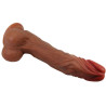 Vibro Calisto réaliste va-et-vient rotations ventouse 25cm testicules