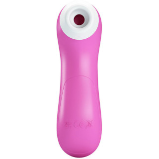 Stimulateur clitoridien succion pulsation ROMANCE rose vue de face