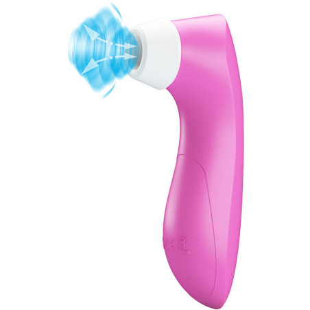 Stimulateur clitoridien succion pulsation ROMANCE rose