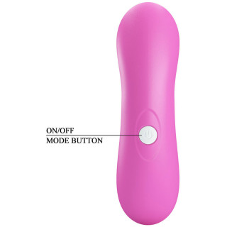 Stimulateur clitoridien succion pulsation ROMANCE rose 1 seul bouton