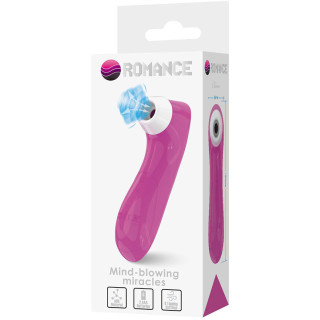 Stimulateur clitoridien succion pulsation ROMANCE rose packaging