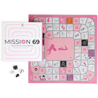Jeu de société pour couple "Mission 69"