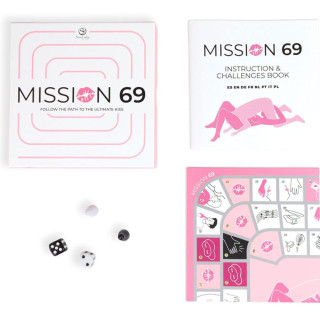 Jeu de société pour couple "Mission 69" à assumer jusqu'au bout
