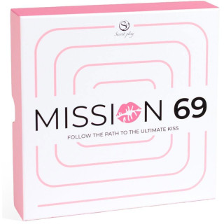 Jeu de société pour couple "Mission 69" packaging