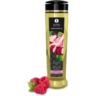 Huile massage SHUNGA 240ml émotion de framboise