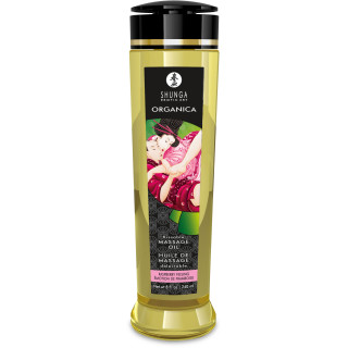 Huile massage SHUNGA 240ml framboise