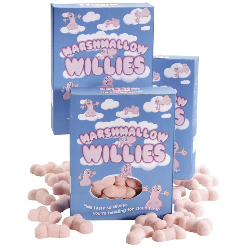 Marshmallows acidulés forme pénis 140g