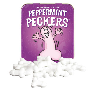 Bonbons à la menthe forme pénis 45g