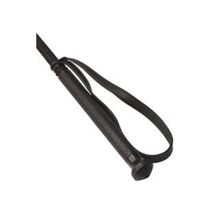 Cravache 68cm poignée PVC pour débutants
