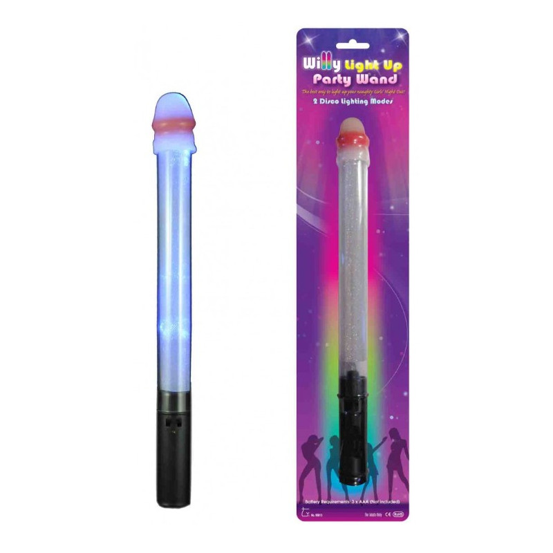 Tige disco lumineuse pénis