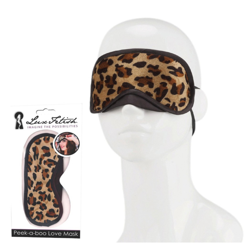 Masque Luxe Fetish léopard