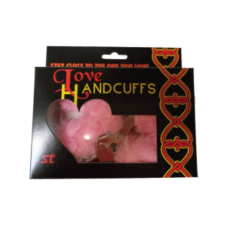 Menottes LOVE HANDCUFFS rose