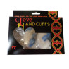 Menottes LOVE HANDCUFFS blanc-bleu