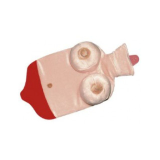 Bouillotte peluche femme