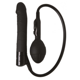 Vibro gonflable noir MAGICAL BOY 15,5cm
