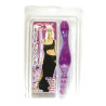 Smoothy Prober violet lisse et perles 20cm