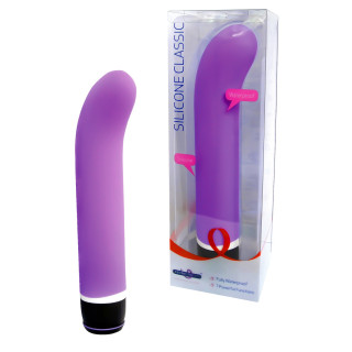 Vibro Point G Silicone violet 17xØ3cm