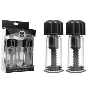 Pompes à tétons Black Max Twist