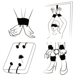 Set bondage "Binding" Steamy Shades