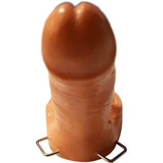 Harnais cuir prothèse creuse RÉEL