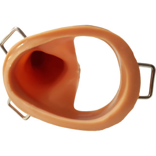 Harnais cuir prothèse creuse RÉEL