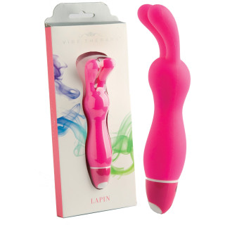 Vibro en forme de lapin rose stimulateur clitoris