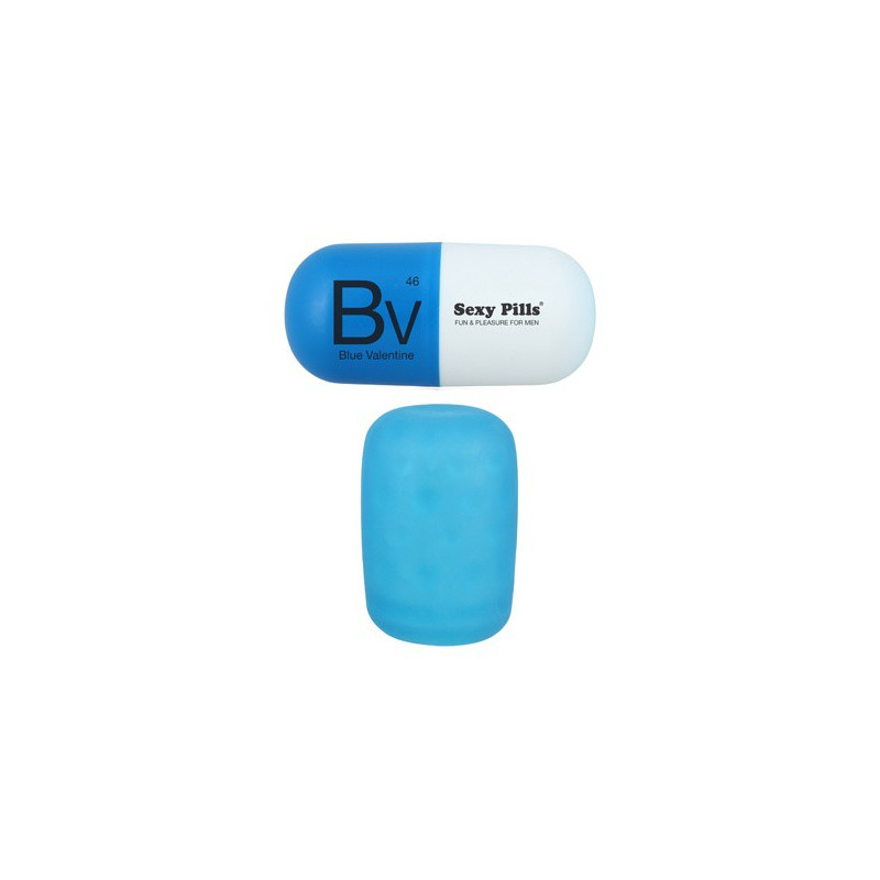 Masturbateur SEXY PILLS bleu 