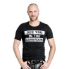 T-Shirt noir "See you in the darkroom" L