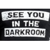 T-Shirt noir "See you in the darkroom" XL