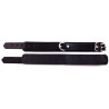2 menottes bracelets biceps cuir