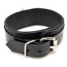 2 menottes bracelets biceps cuir