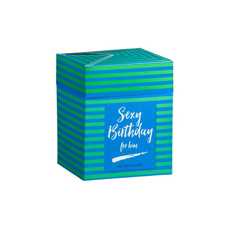 Boîte anniversaire surprises sexy pour lui