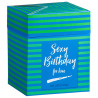 Boîte anniversaire surprises sexy pour lui