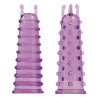 2 x stimulateur clitoris Finger mauve