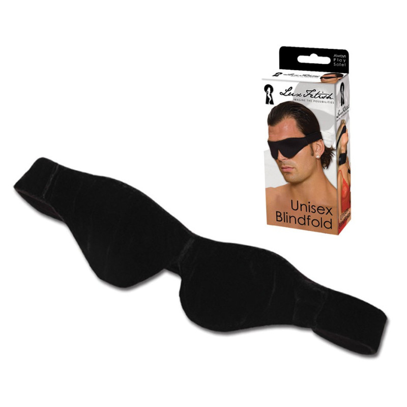 Masque Unisexe Blindfold Lux Fetish noir