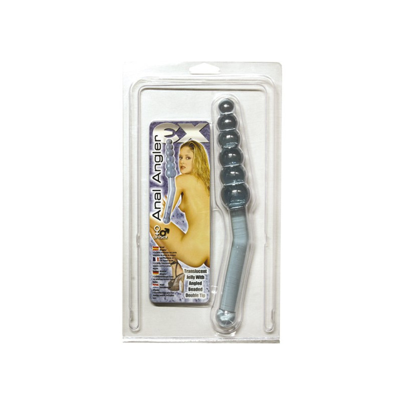 Pêcheur anal bleu transparent 23.5cm