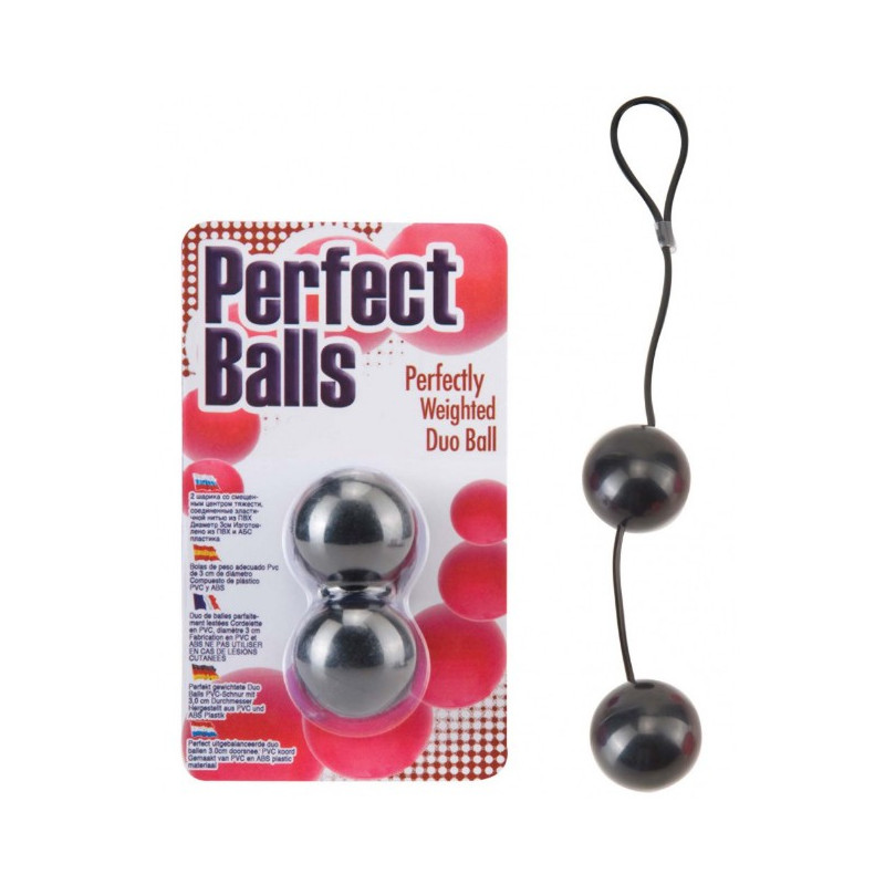 Boules Geisha Perfect Balls noir Ø3cm