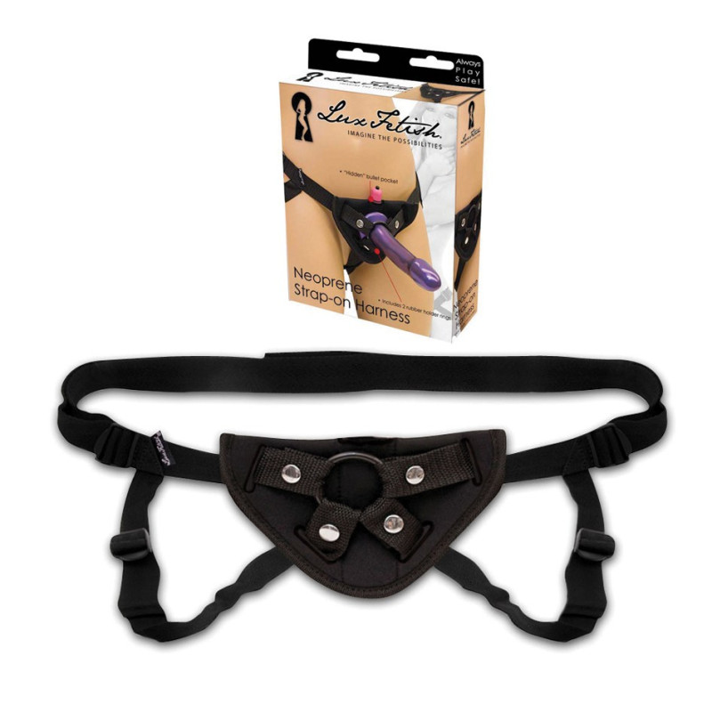 Harnais strap ajustable pour gode Neoprene