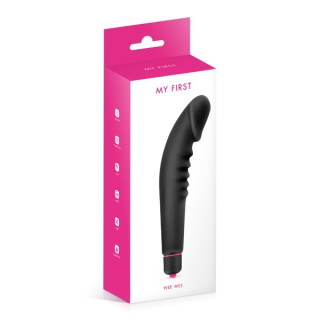 Mini vibro Wee Wee noir 16cm