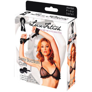 2 menottes ventouse fermeture velcro