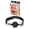 Collier baillon avec trous noir