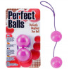 Boules Geisha Perfect Balls mauve Ø3cm