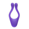 Masturbateur couple télécommande violet rechargeable