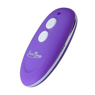 Masturbateur couple télécommande violet rechargeable