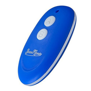 Masturbateur couple télécommande bleu rechargeable