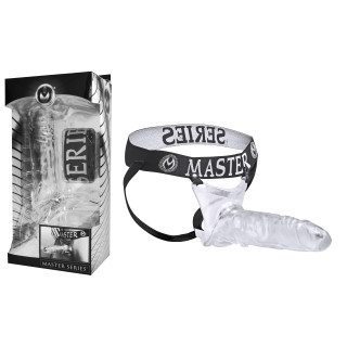 Harnais avec gaine pénis "Grand Mamba" et son emballage