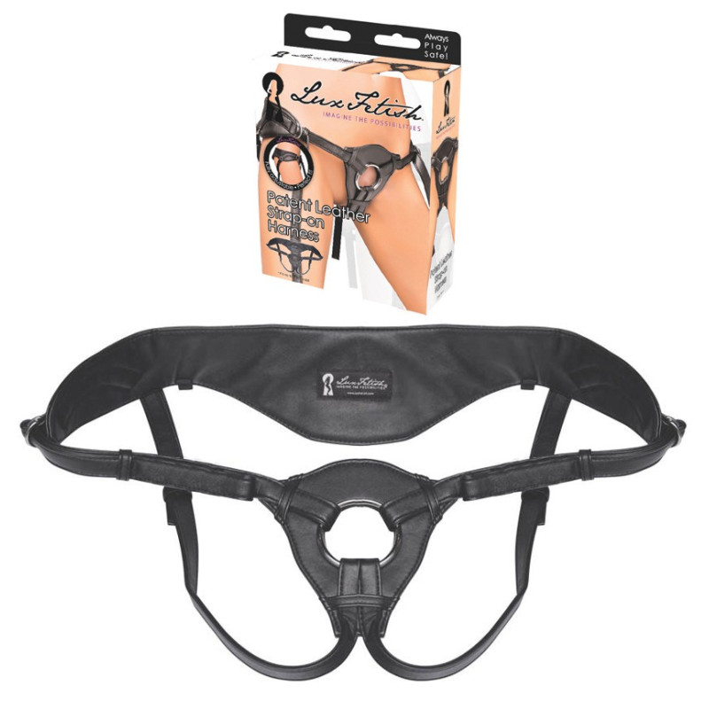 Godes-ceinture Harnais cuir Lux Fetish Lux Fetish