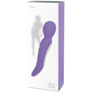 Stimulateurs Masseur rechargeable VIPER mauve Minds of Love packaging